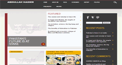 Desktop Screenshot of abdullahhaider.com