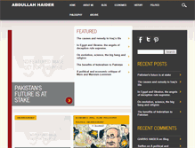 Tablet Screenshot of abdullahhaider.com